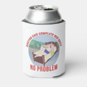 医師は完全なベッドの残りの問題なし 缶クーラー (缶裏面)