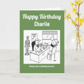 医師は、患者がツイートし過ぎているかもしれないと言う カード (黄色い花)