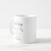 医師への感謝の気持ちを込めたギフト|ありがとう コーヒーマグカップ (正面左)