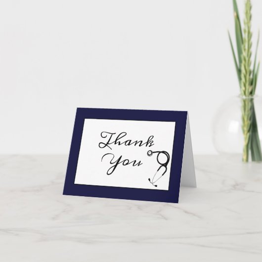 医師への感謝カード サンキューカード (正面)