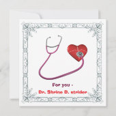 医師への感謝サンキューカード.. サンキューカード (裏面)