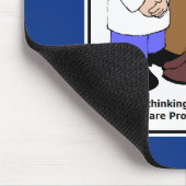 医師への贈り物 – 医師のマウスパッド マウスパッド (コーナー)