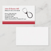 医師または医療機関向け名刺 名刺 (正面/裏面)