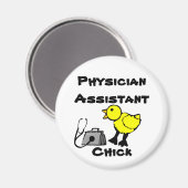 医師アシスタントシック冷蔵庫用マグネット マグネット (正面/裏面)