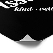 医師アシスタントハートワードクラウド ポスター (角)