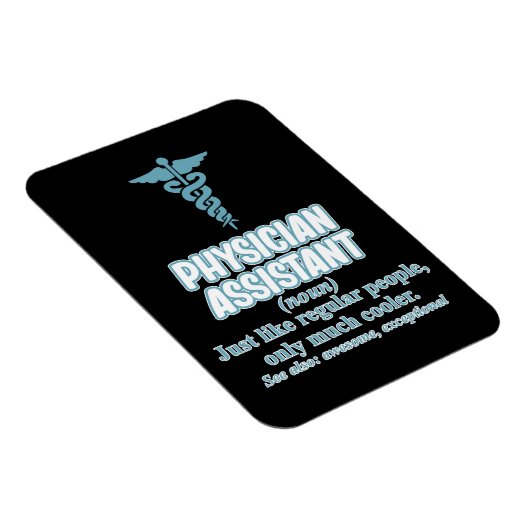 医師アシスタント定義PA医学学生 マグネット (右側)