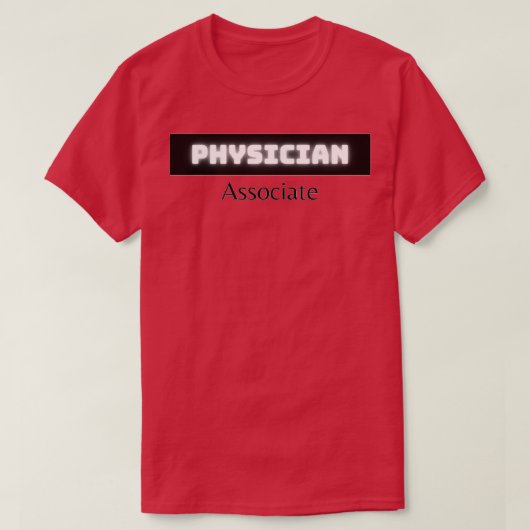 医師アソシエイト3 Tシャツ (デザイン正面)