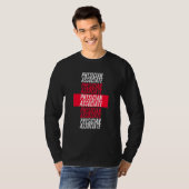 医師アソシエイトPAスタイリッシュデザイン Tシャツ (正面フル)