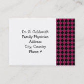 医師アポイントメント 予約カード (裏面)