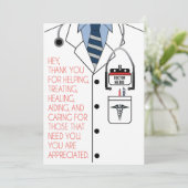 医師サンキューカード サンキューカード (スタンド正面)
