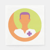 医師ナプキンス スタンダードランチョンナプキン (正面)