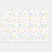 医師ナース医療緊急事態 ラッピングペーパーシート (正面2)