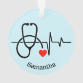 医師ナースPA医療従事者オーナメント オーナメント (裏面)