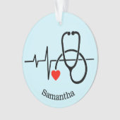 医師ナースPA医療従事者オーナメント オーナメント (正面)