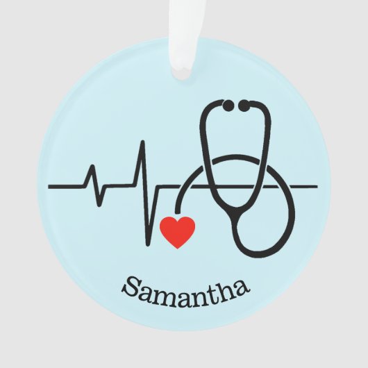医師ナースPA医療従事者オーナメント オーナメント (正面)