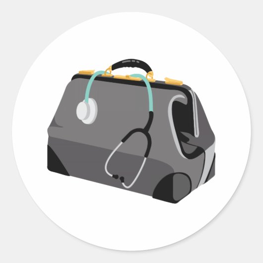 医師バッグ ラウンドシール (正面)