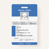 医師バッジ バッジ (裏面)