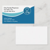 医師モダン 名刺 (正面/裏面)