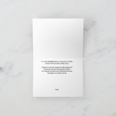 医師会の男女のグリーティングカード カード (内部)