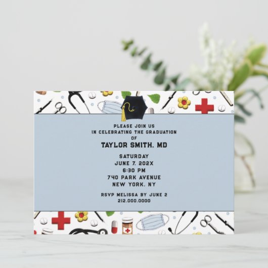 医師会 招待状 (スタンド正面)