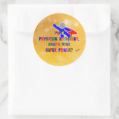 医師助手スーパーヒーロー ラウンドシール (バッグ)