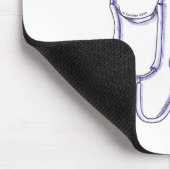 医師助手ハート マウスパッド (コーナー)