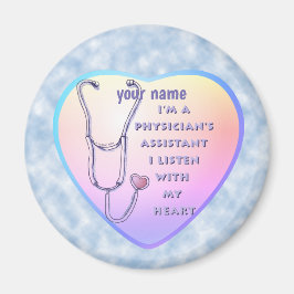 医師助手ハート マグネット