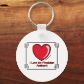 医師助手 キーホルダー (正面)