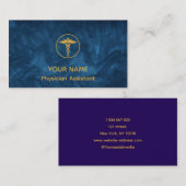 医師助手 名刺 (正面/裏面)