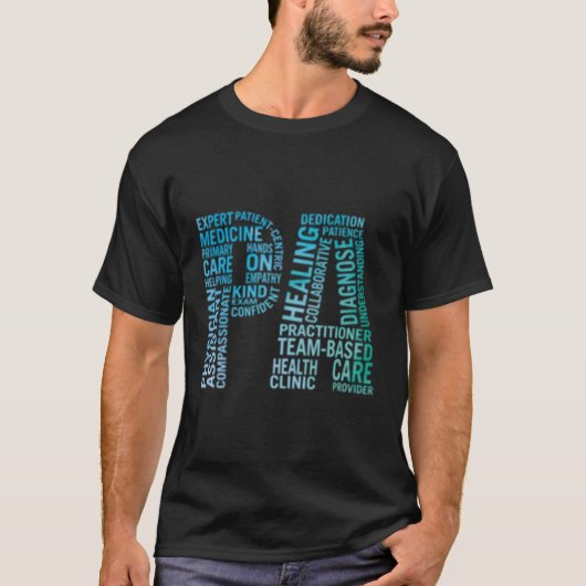 医師助手Pa医学生 Tシャツ (正面)