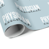医師助手PA卒業 ラッピングペーパー (ロールコーナー)