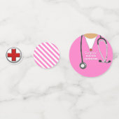 医師医学校卒業紙吹雪 コンフェッティ (裏面)