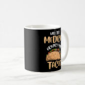 医師医療助手ナースEMTアドバイスタコス コーヒーマグカップ (正面右)