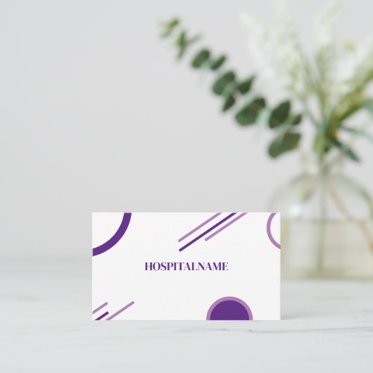 医師医療 名刺 (スタンド正面)