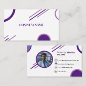 医師医療 名刺 (正面/裏面)