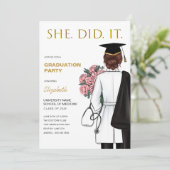 医師又はナース医学卒業 招待状 (スタンド正面)