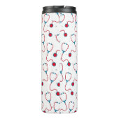 医師名カスタム聴診器 医療ギフト タンブラー (裏面)