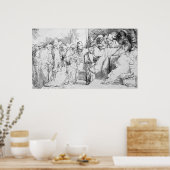 医師団の中のイエス・キリスト ポスター (キッチン)