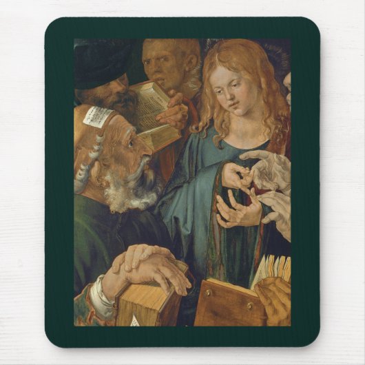 医師団の中のキリストc1506 マウスパッド (正面)