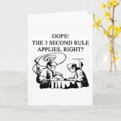 医師外科医のジョーク カード (黄色い花)