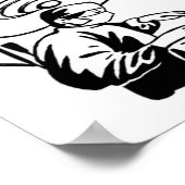 医師外科医のジョーク ポスター (角)