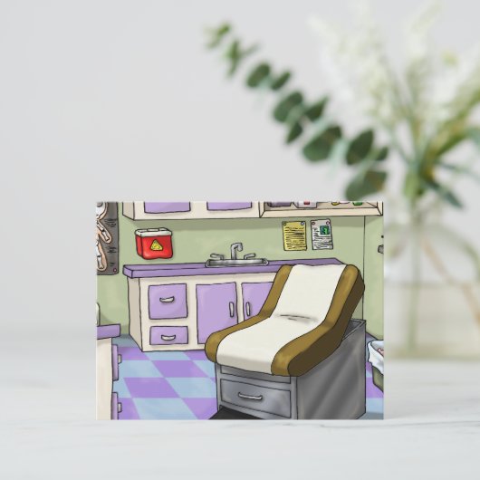 医師室 ポストカード (スタンド正面)