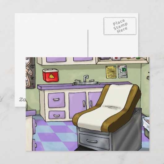 医師室 ポストカード (正面/裏面)