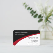 医師室 名刺 (スタンド正面)