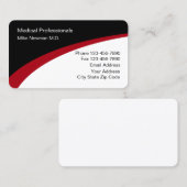 医師室 名刺 (正面/裏面)