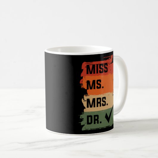 医師恋しく思医- Ms Mrs. Medical Do コーヒーマグカップ (正面右)