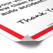 医師患者情報ウォールサイン#1 ポスター (角)