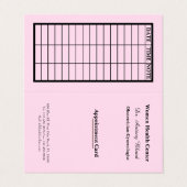 医師産婦人科医アポイントメントカード 名刺 (外部フラット)