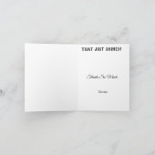 医師用挨拶カードの外科用チーム カード (内部)