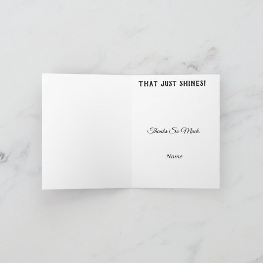 医師用挨拶カードの外科用チーム カード (内部)